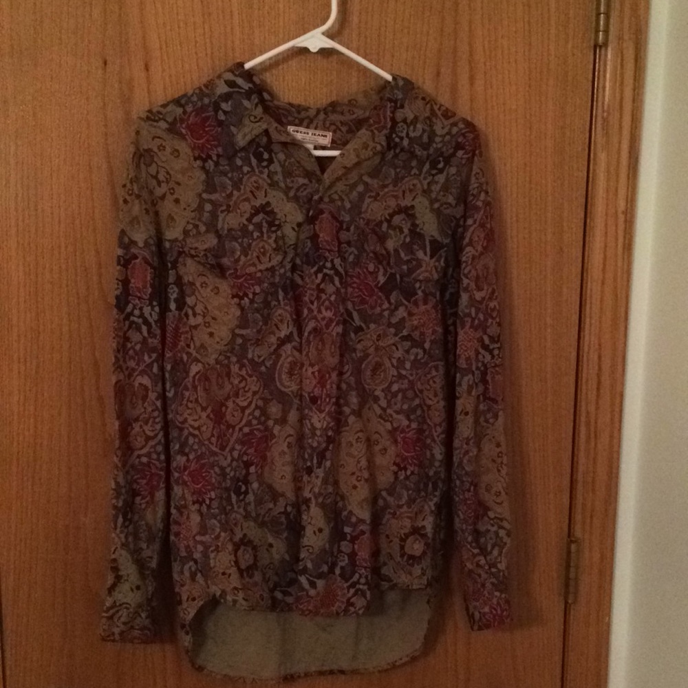 Vintage Guess Long Sleeve Top